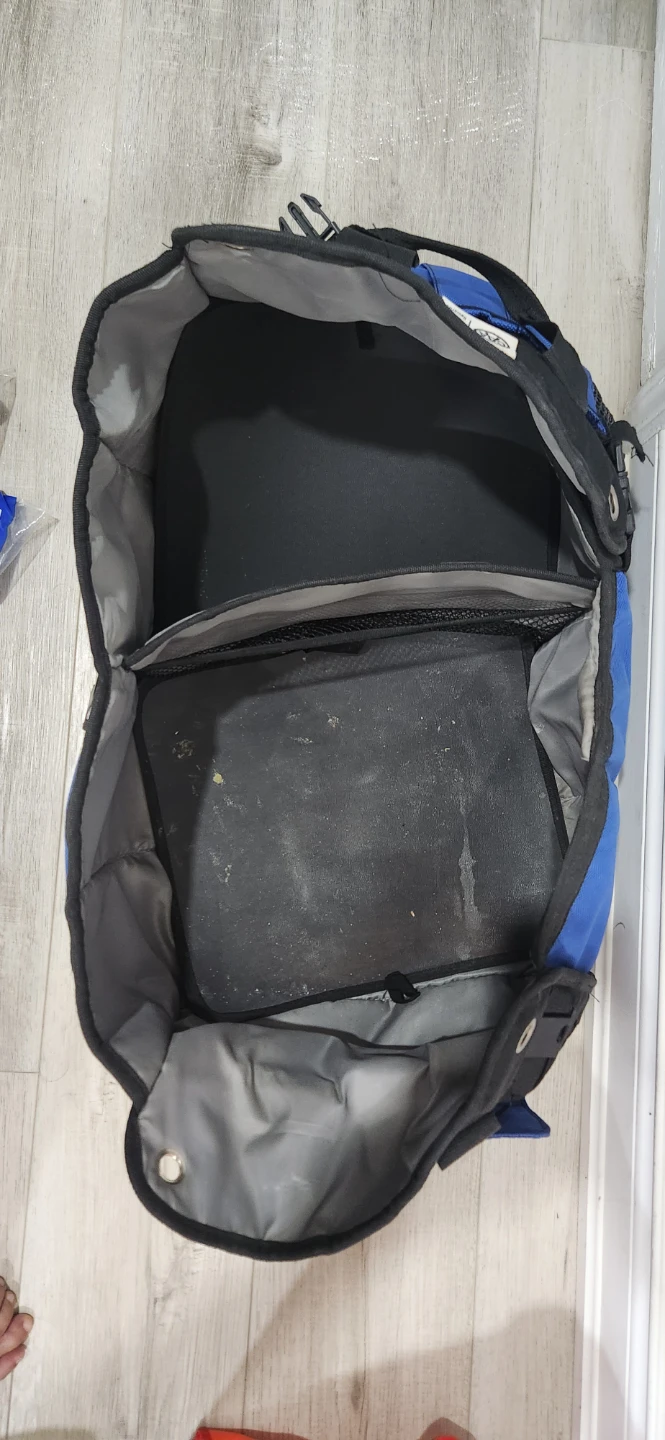 Blue Duffel Bag