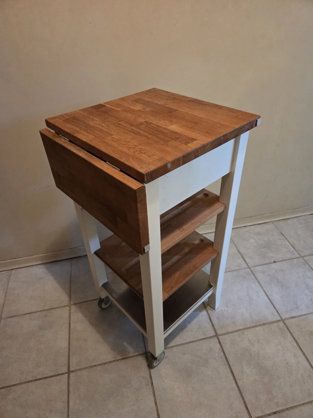 Kitchen Cart with Drop Leaf - photo 4