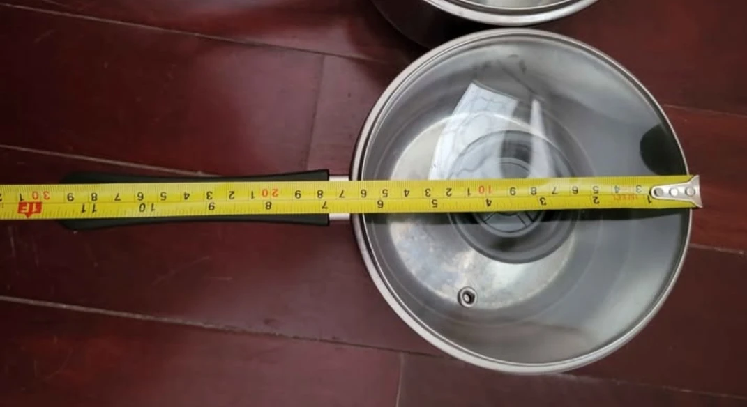 Stainless Steel Saucepan with Lid - photo 2