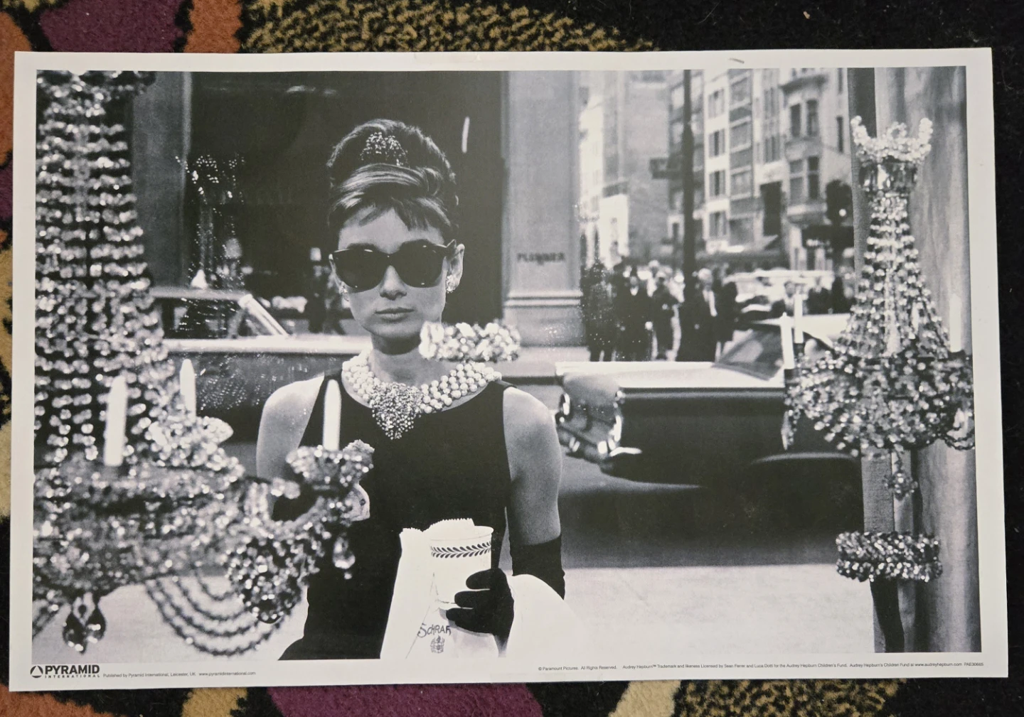 Audrey Hepburn "Breakfast at Tiffany's" Poster
