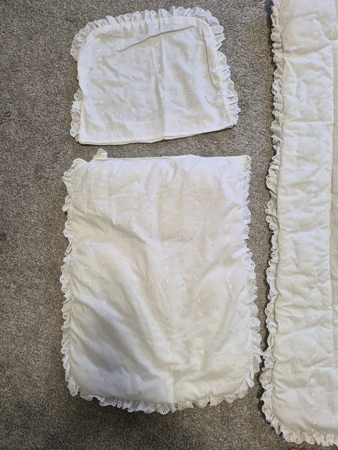 Vintage 1980s Nursery Bedding Set - photo 2