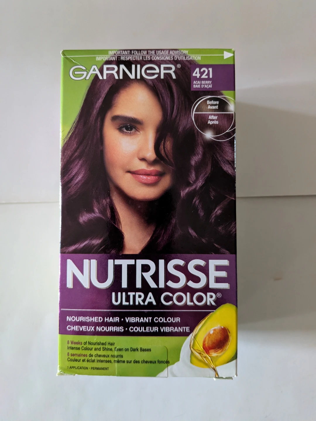 Garnier Nutrisse Ultra Color Hair Dye 421 Acai Berry