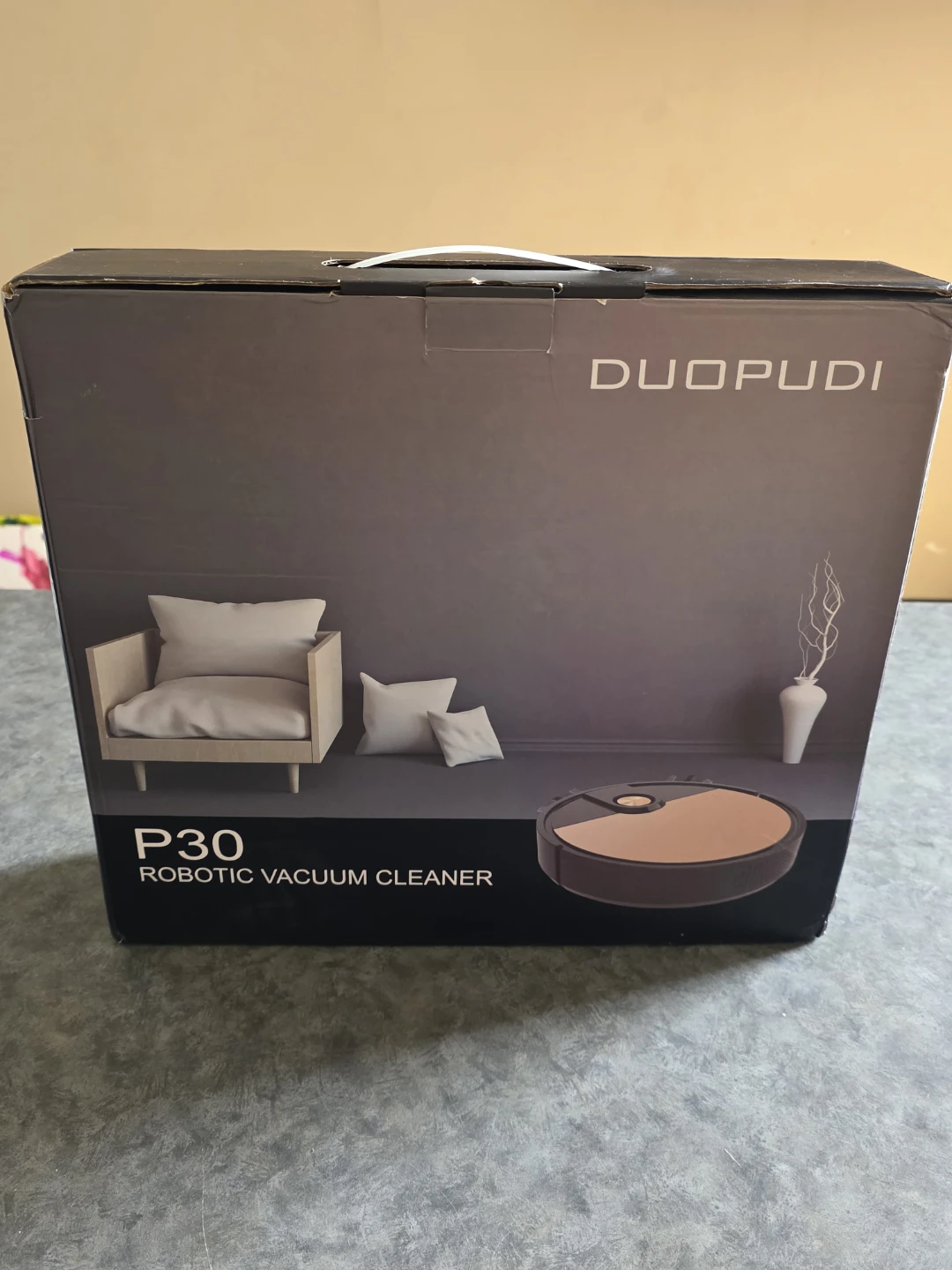 DUOPUDI P30 Robotic Vacuum Cleaner