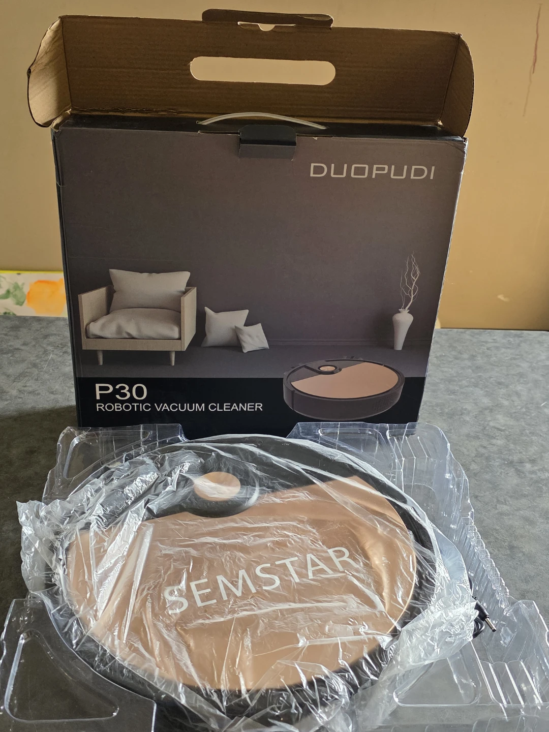 DUOPUDI P30 Robotic Vacuum Cleaner - photo 3