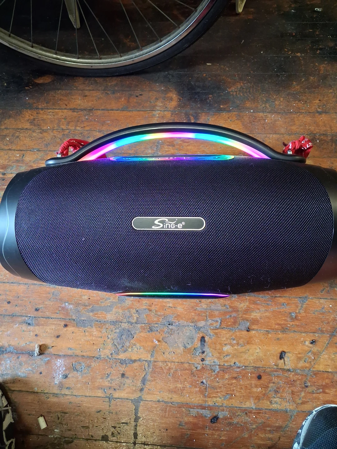 Sing-e Portable Speaker with Lights