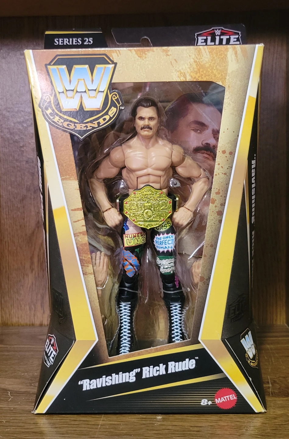 WWE Elite Legends Series 25 "Ravishing" Rick Rude Big Gold Belt