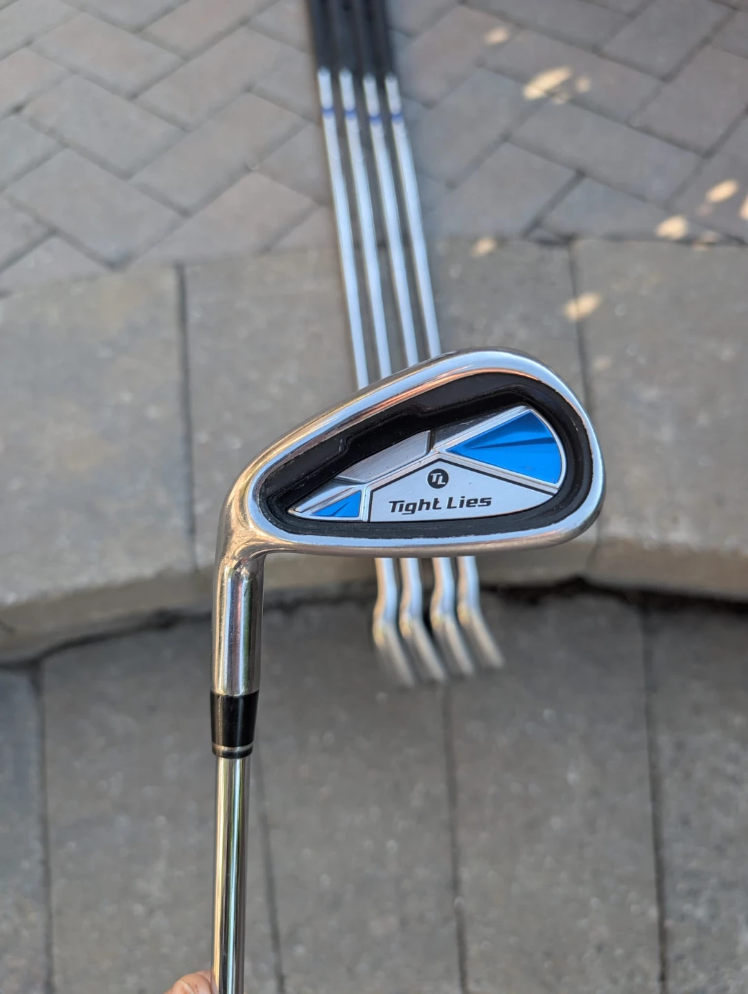 Men's Adams Golf Tight Lies Irons Set 6-9 P - left handed