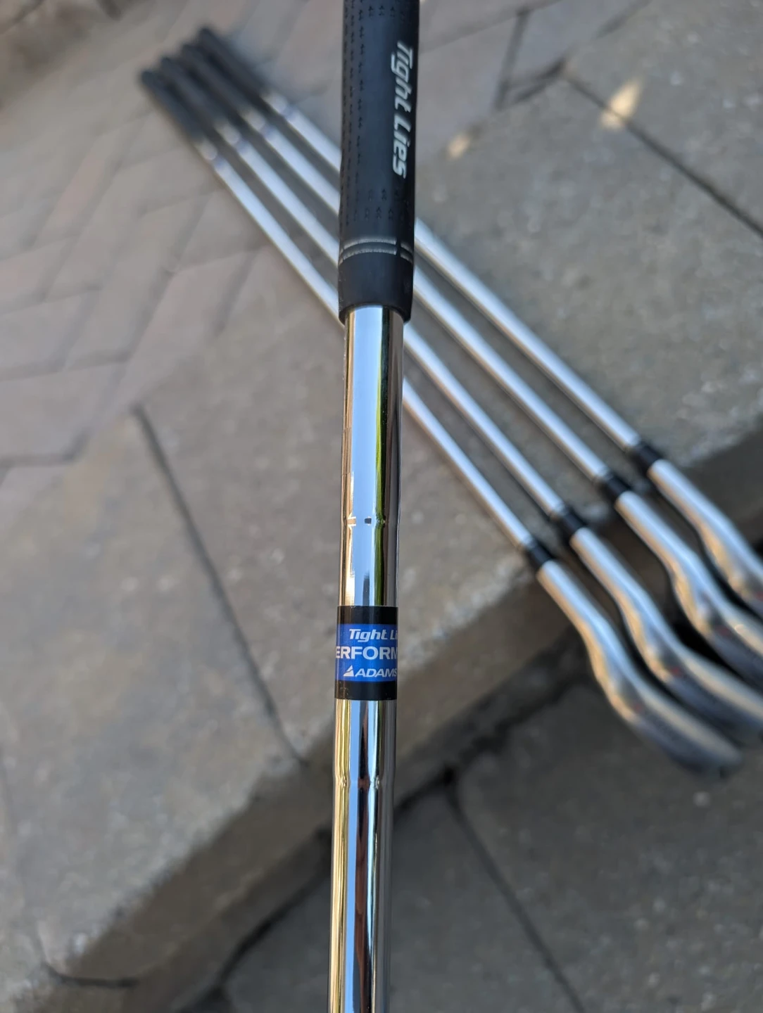 Men's Adams Golf Tight Lies Irons Set 6-9 P - left handed - photo 5