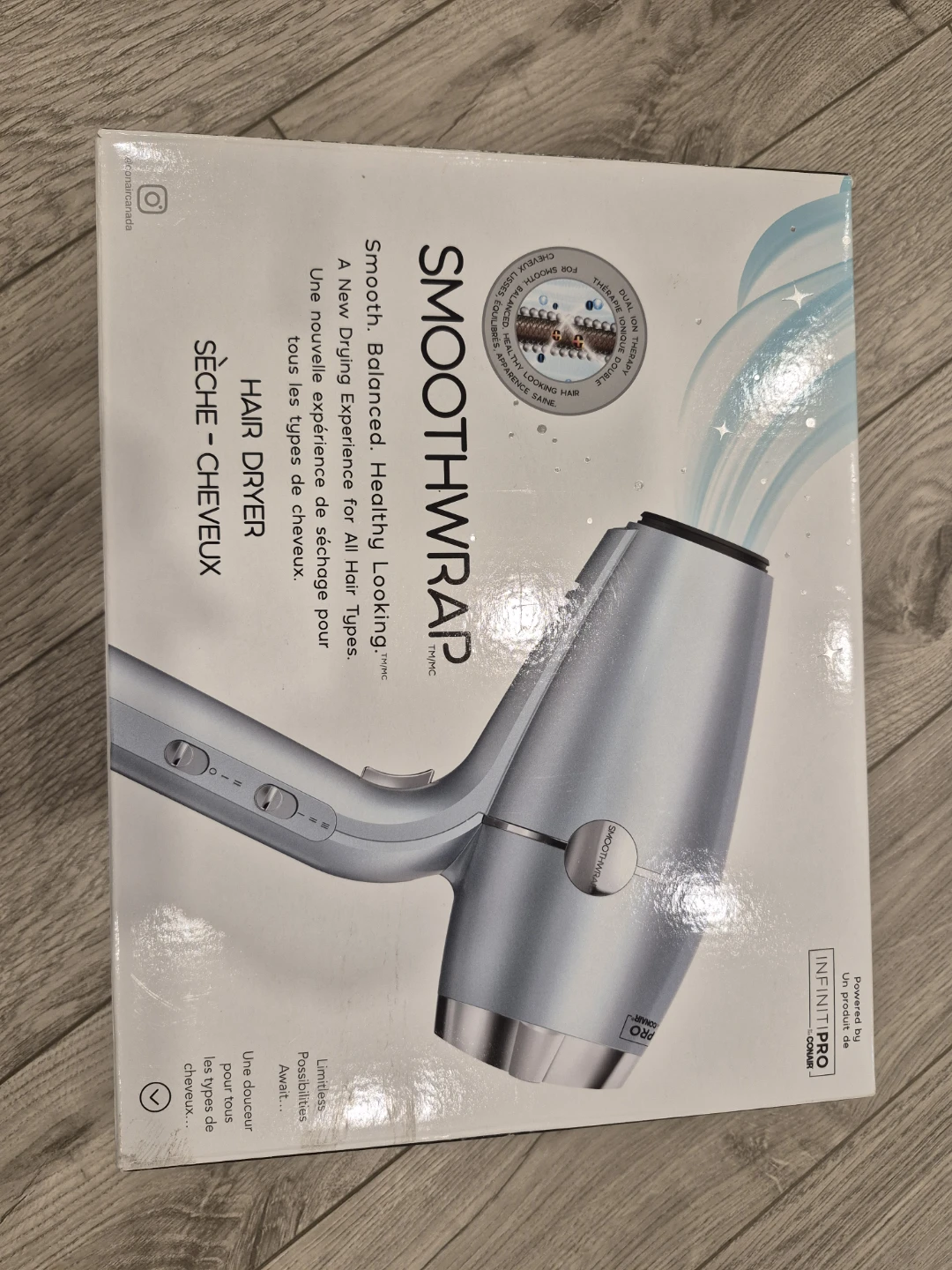 INFINITIPRO BY CONAIR SMOOTHWRAP Hair Dryer - photo 2