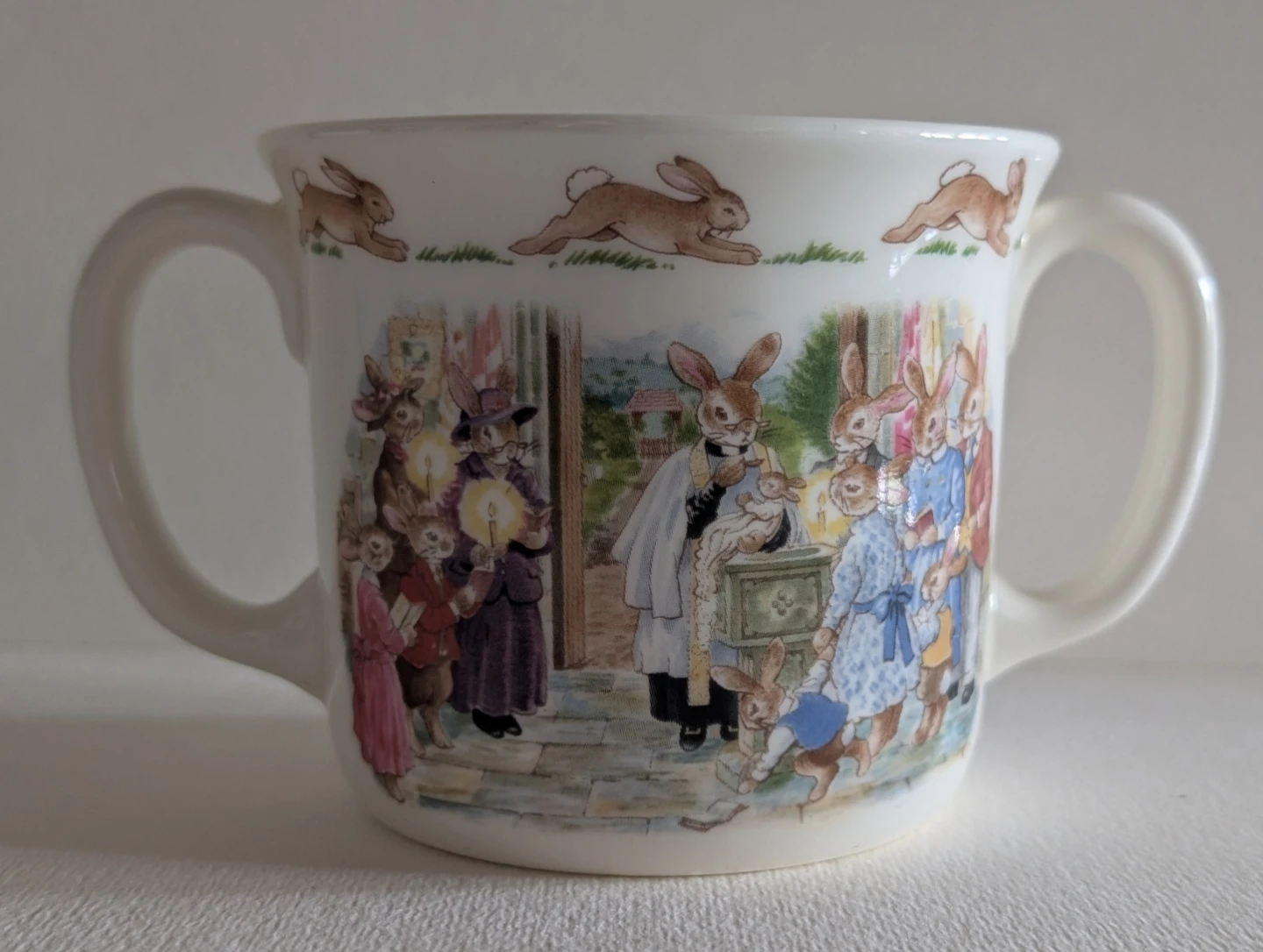 Vintage Royal Doulton Bunnykins Christening Cup