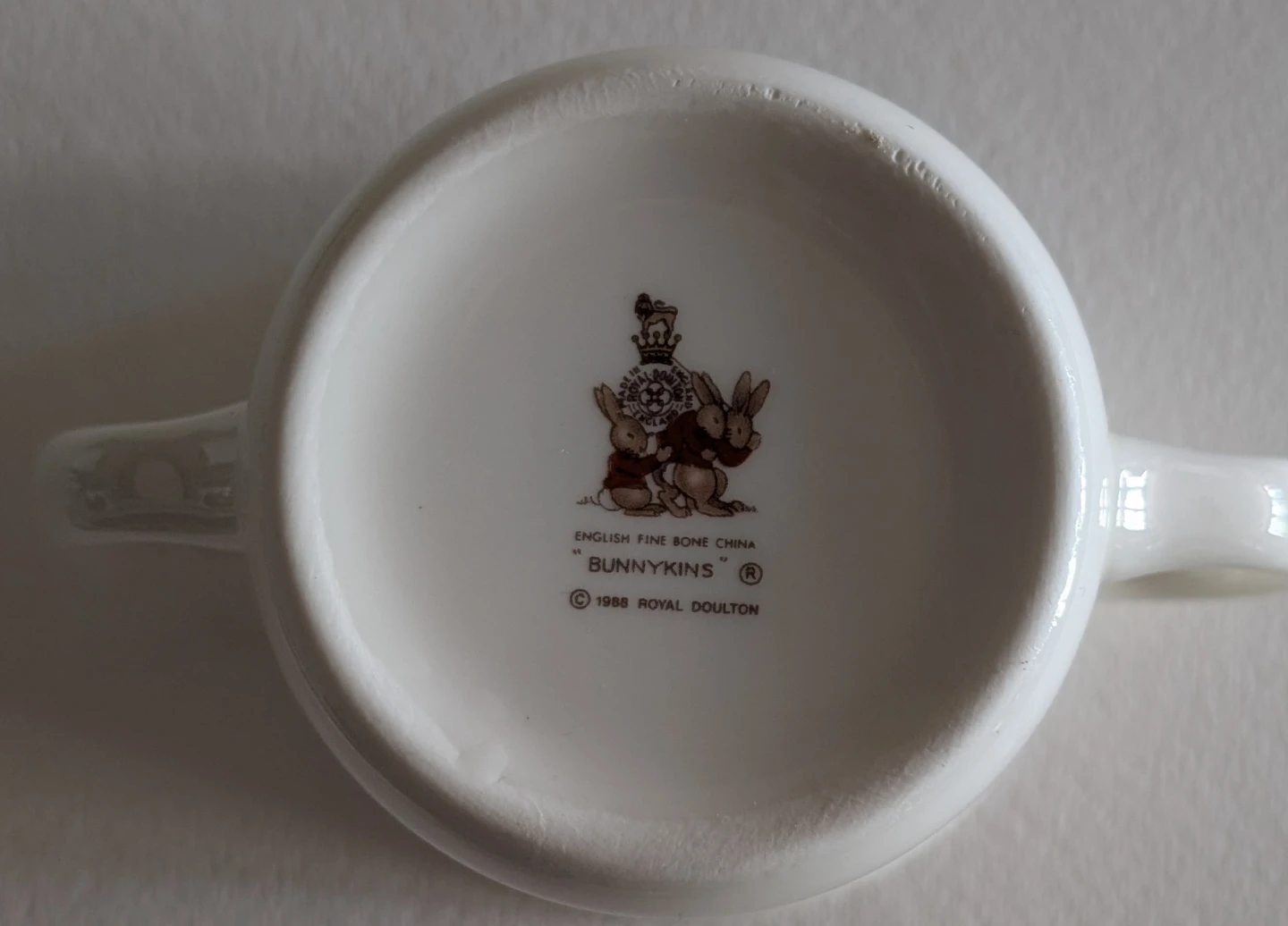 Vintage Royal Doulton Bunnykins Christening Cup - photo 3