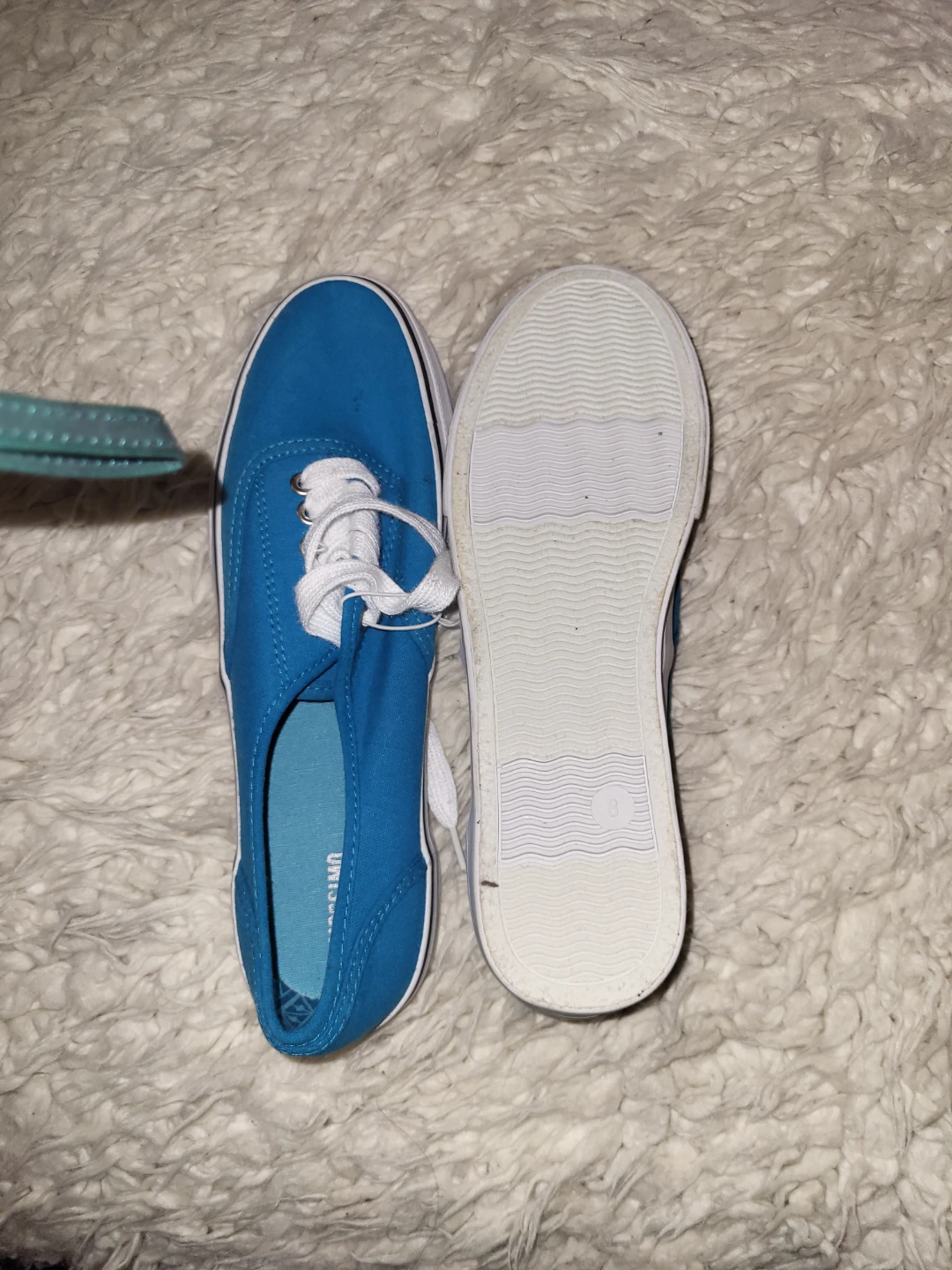 ⚽️ Mossimo Supply Co. Blue Canvas Sneakers - Size 8 - photo 2