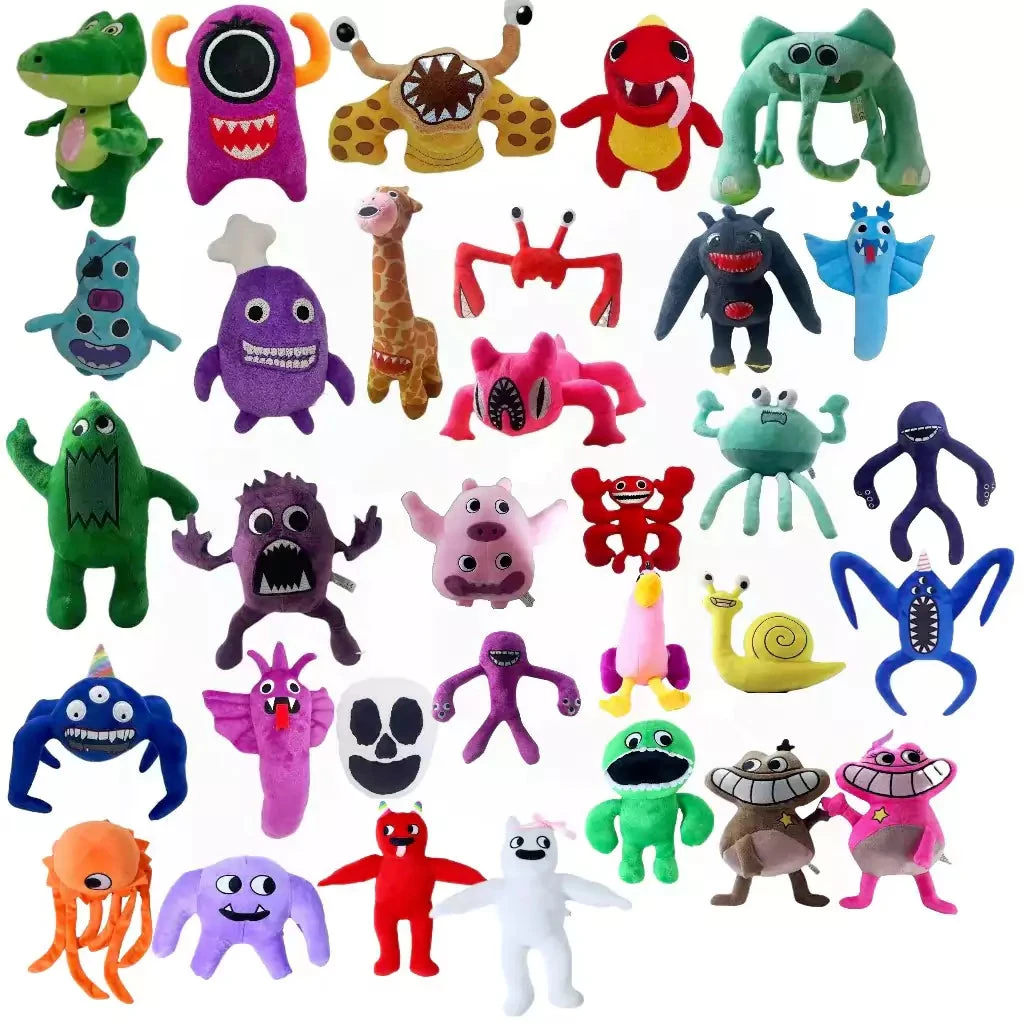 Son  mas de 60 peluches algunas de colección