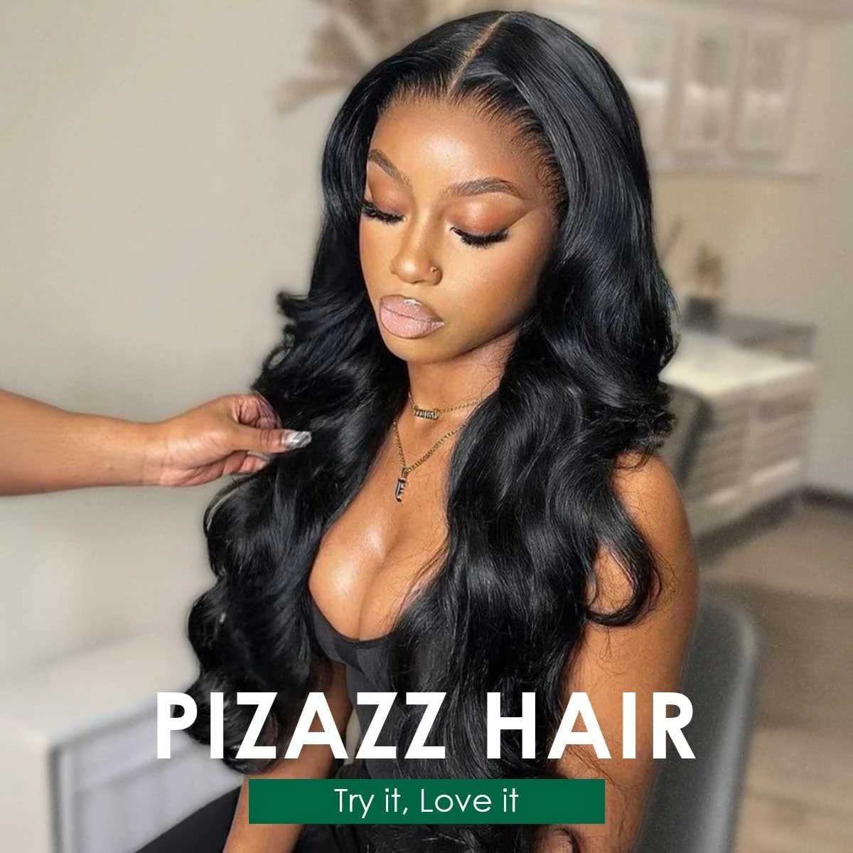 Hair Wig Human Hair Body Wave Front Wig - photo 2