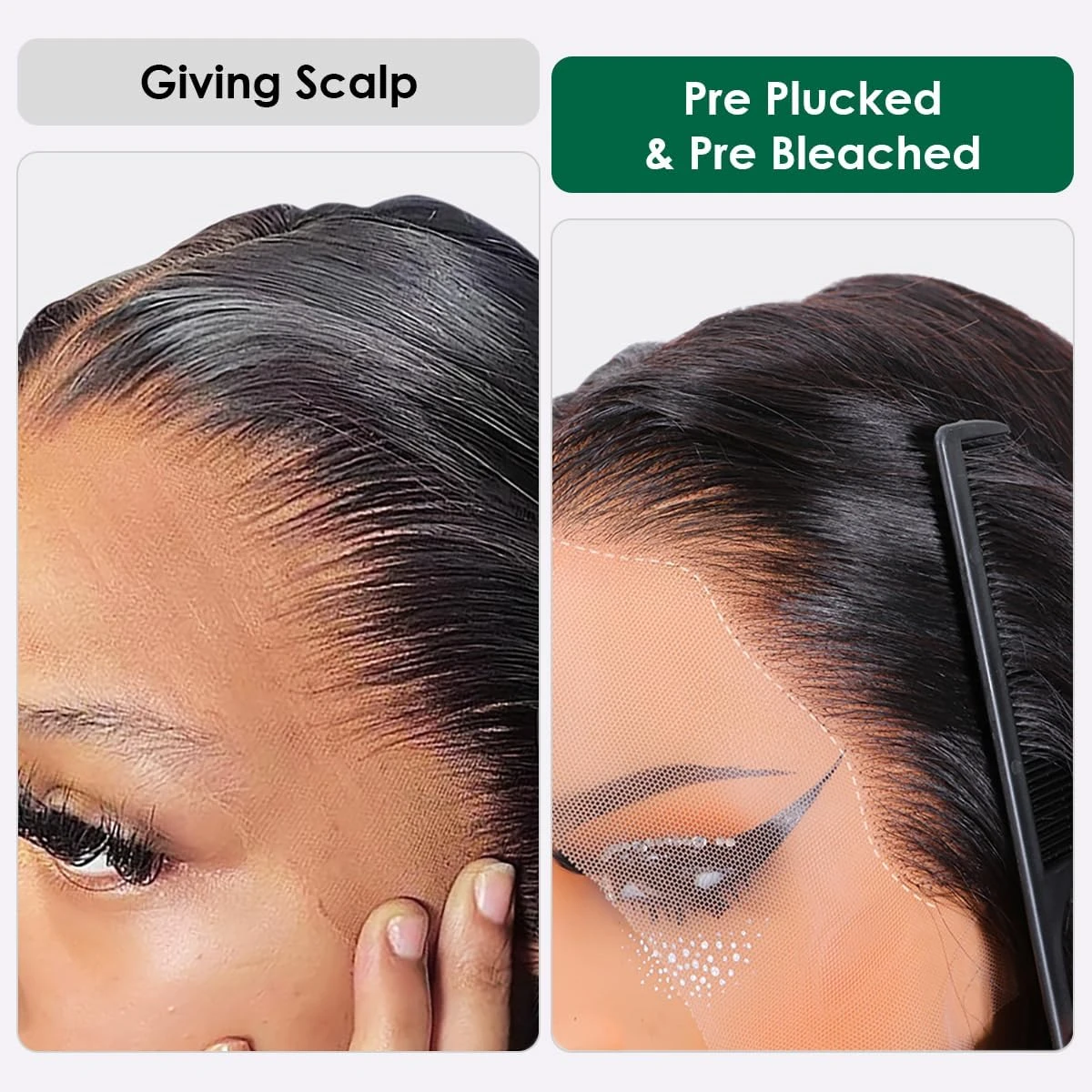 Hair Wig Human Hair Body Wave Front Wig - photo 3