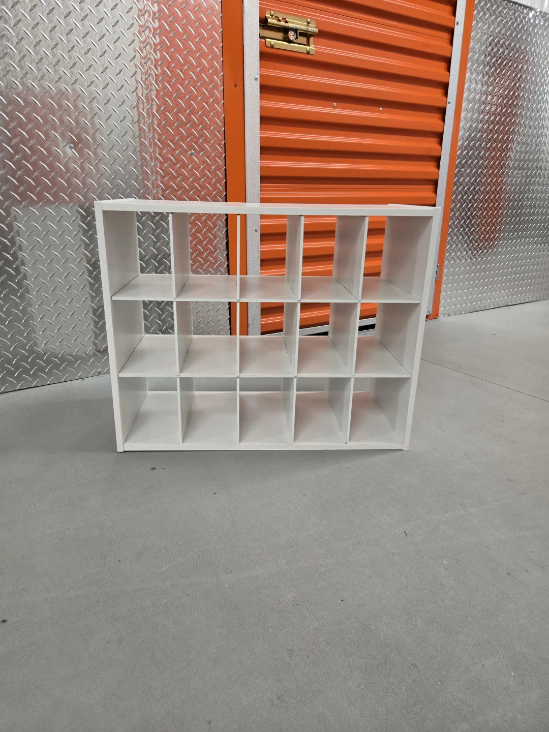 White Cube Storage Shelf Organizer - photo 2