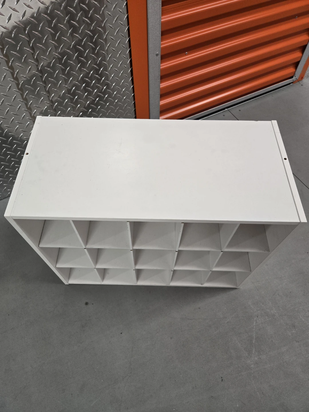 White Cube Storage Shelf Organizer - photo 4