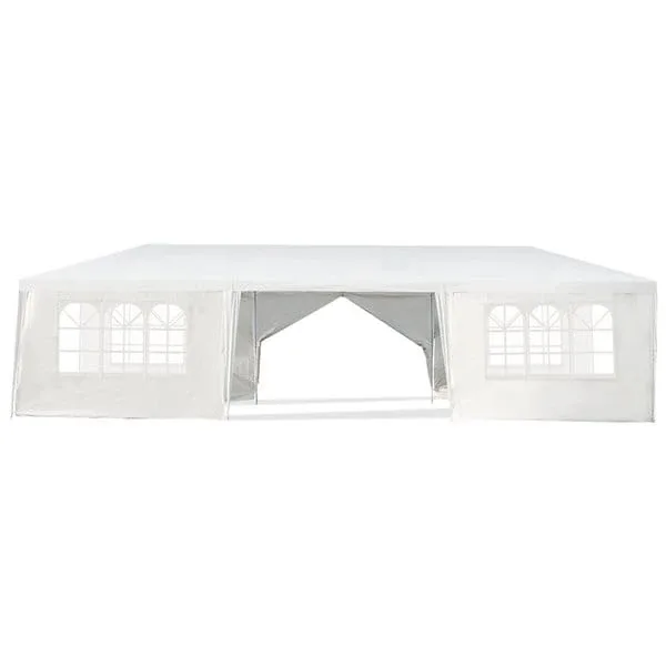 White Party Tent Canopy with Windows 30 feet - photo 3