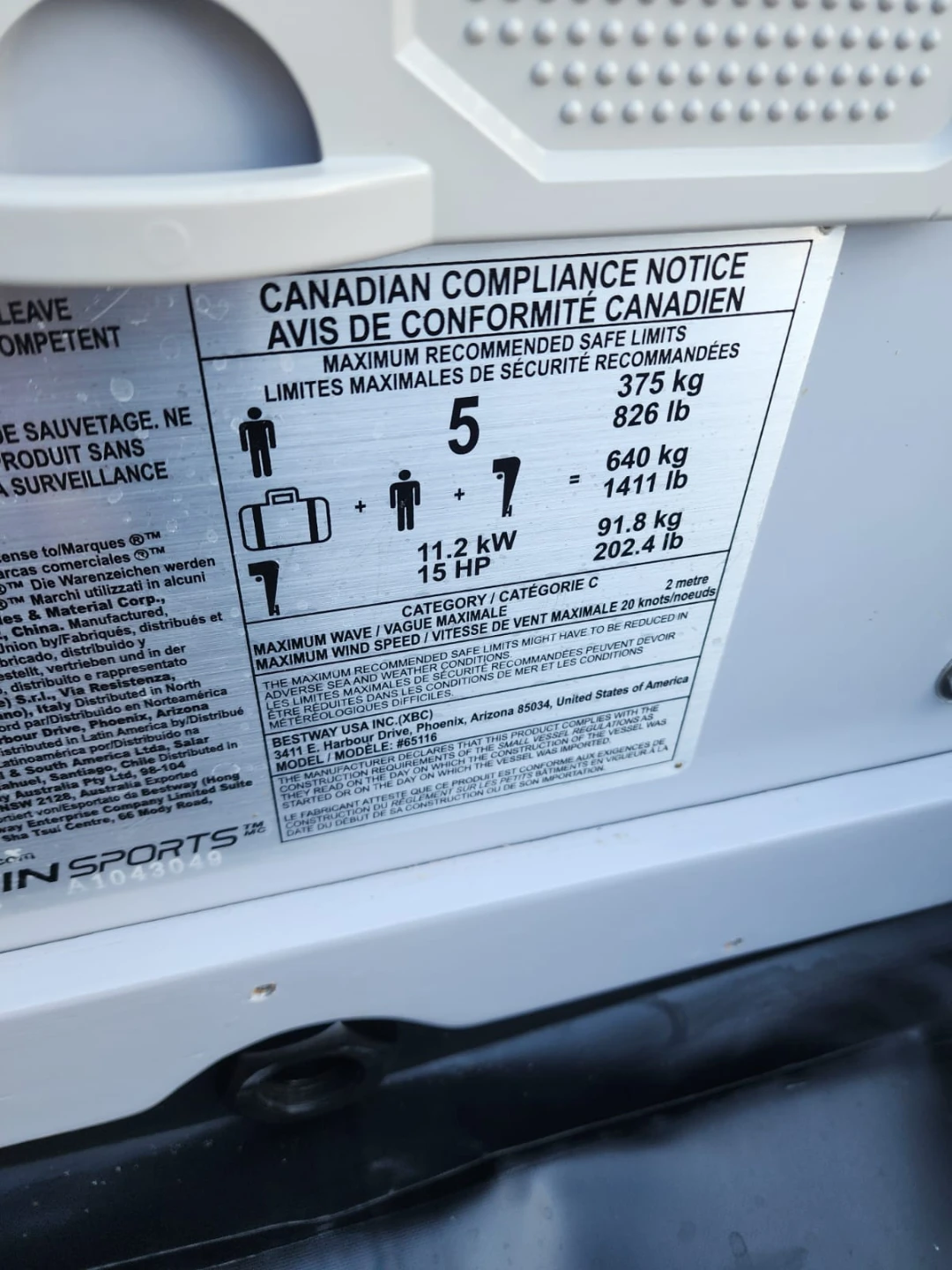 Tobin Sports Inflatable Boat - photo 3