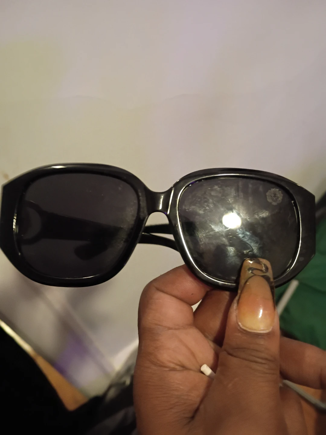 ⚽Black Oversized Sunglasses