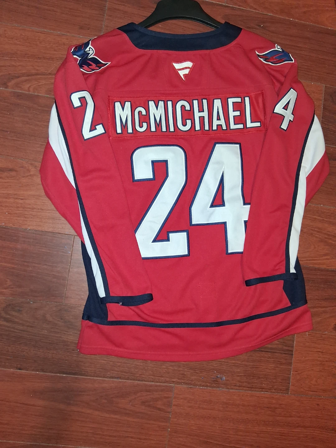 Fanatics Washington Capitals McMichael #24 Hockey Jersey