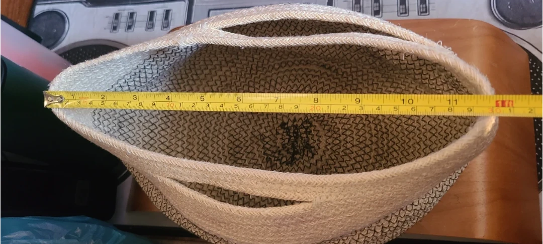 ⚽Woven Storage Basket - photo 3