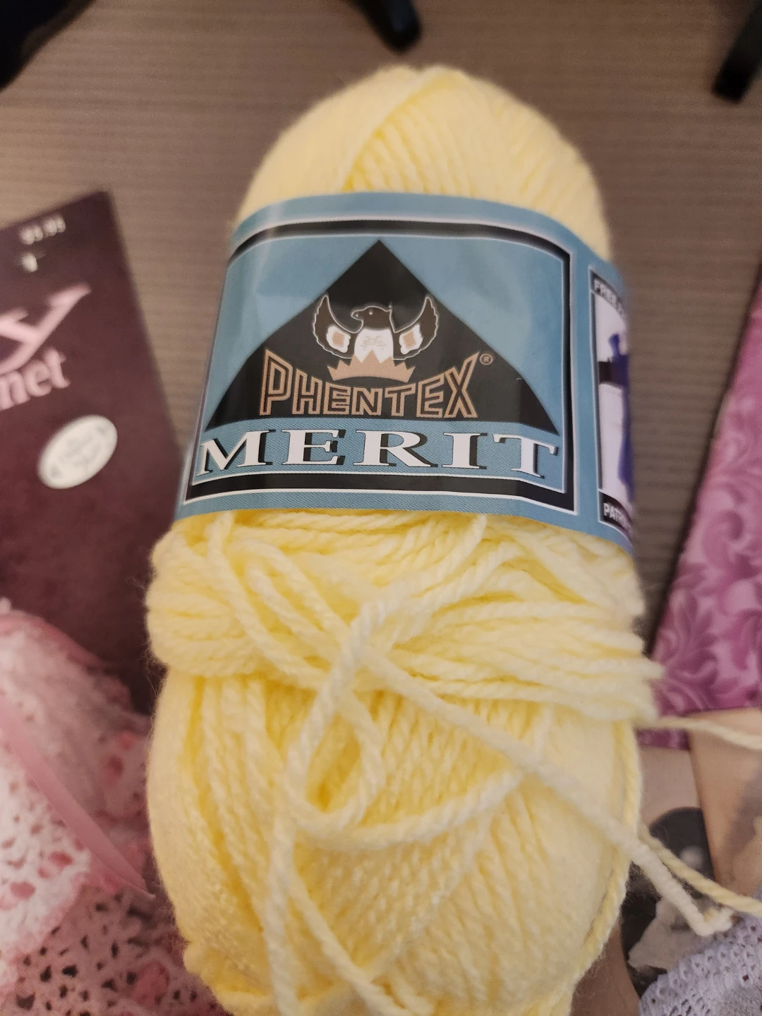 Bernat Baby Sparkle Yarn - White