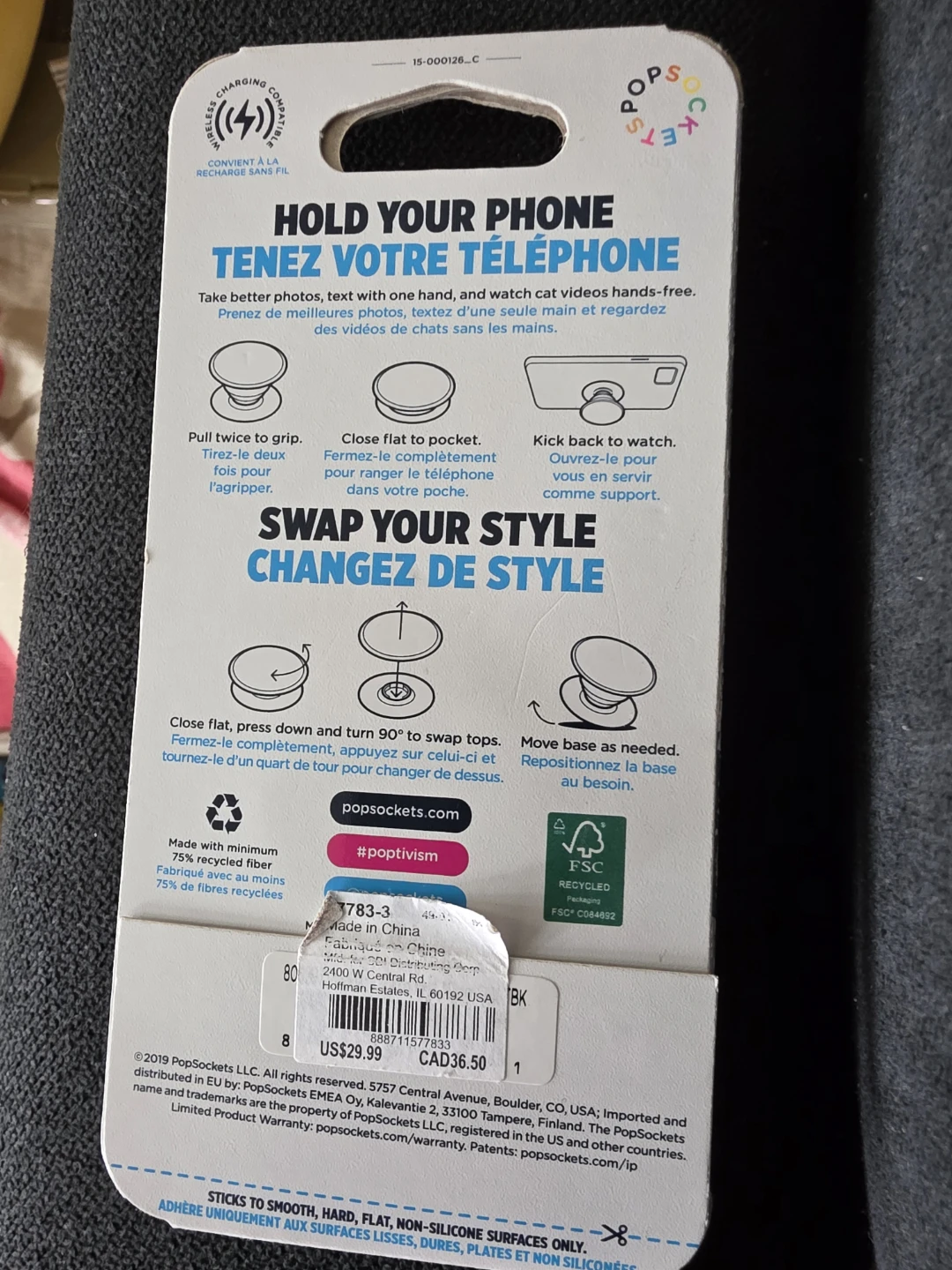 POPSOCKETS PopGrip Luxe Phone Grip - photo 2