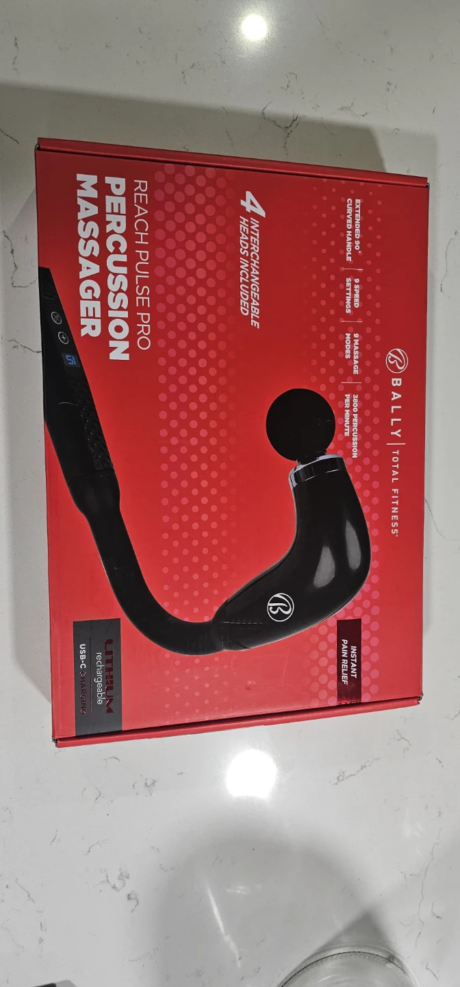 Bally Total Fitness Reach Pulse Pro Percussion Massager