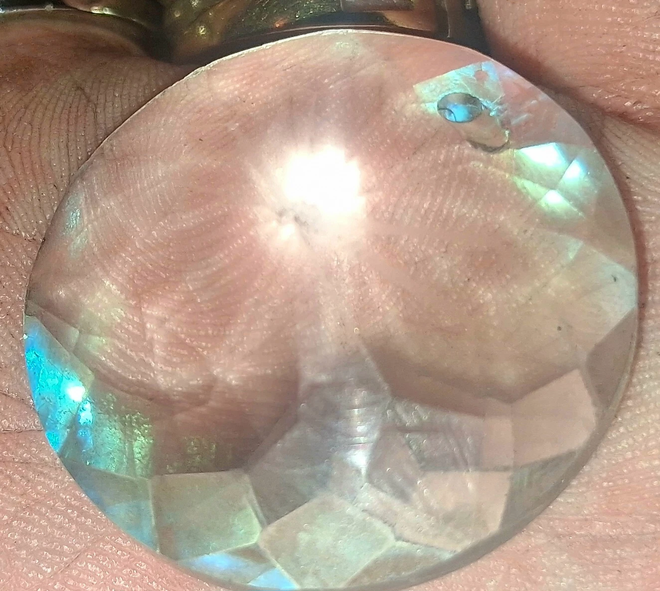Rainbow Crystal Suncatcher Ornament
