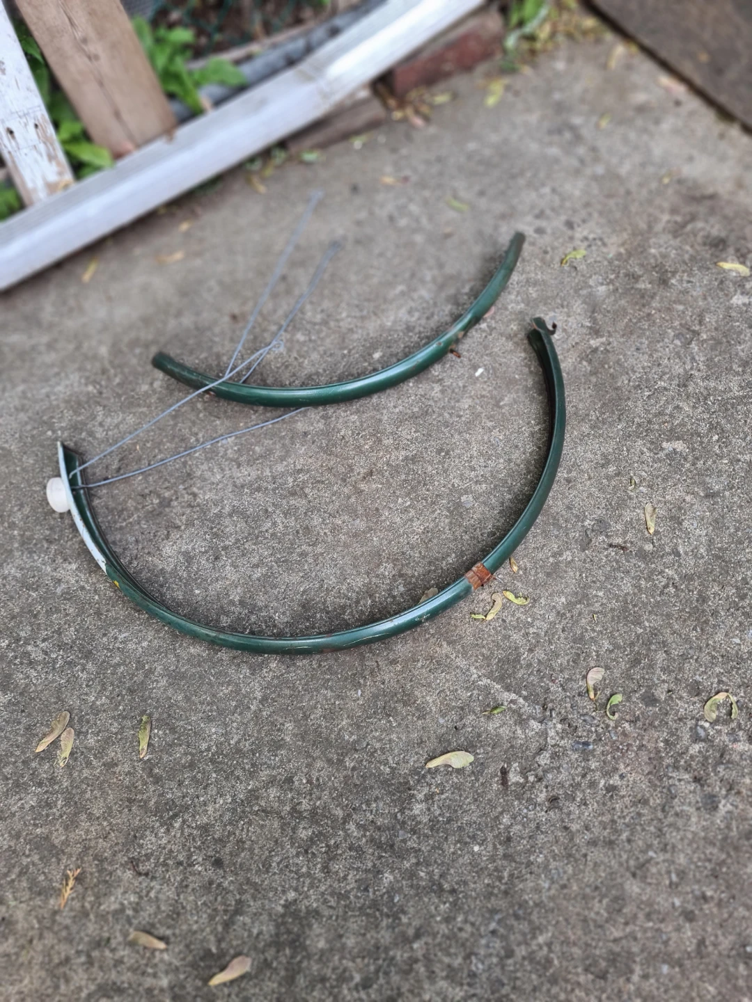 Vintage bike fender