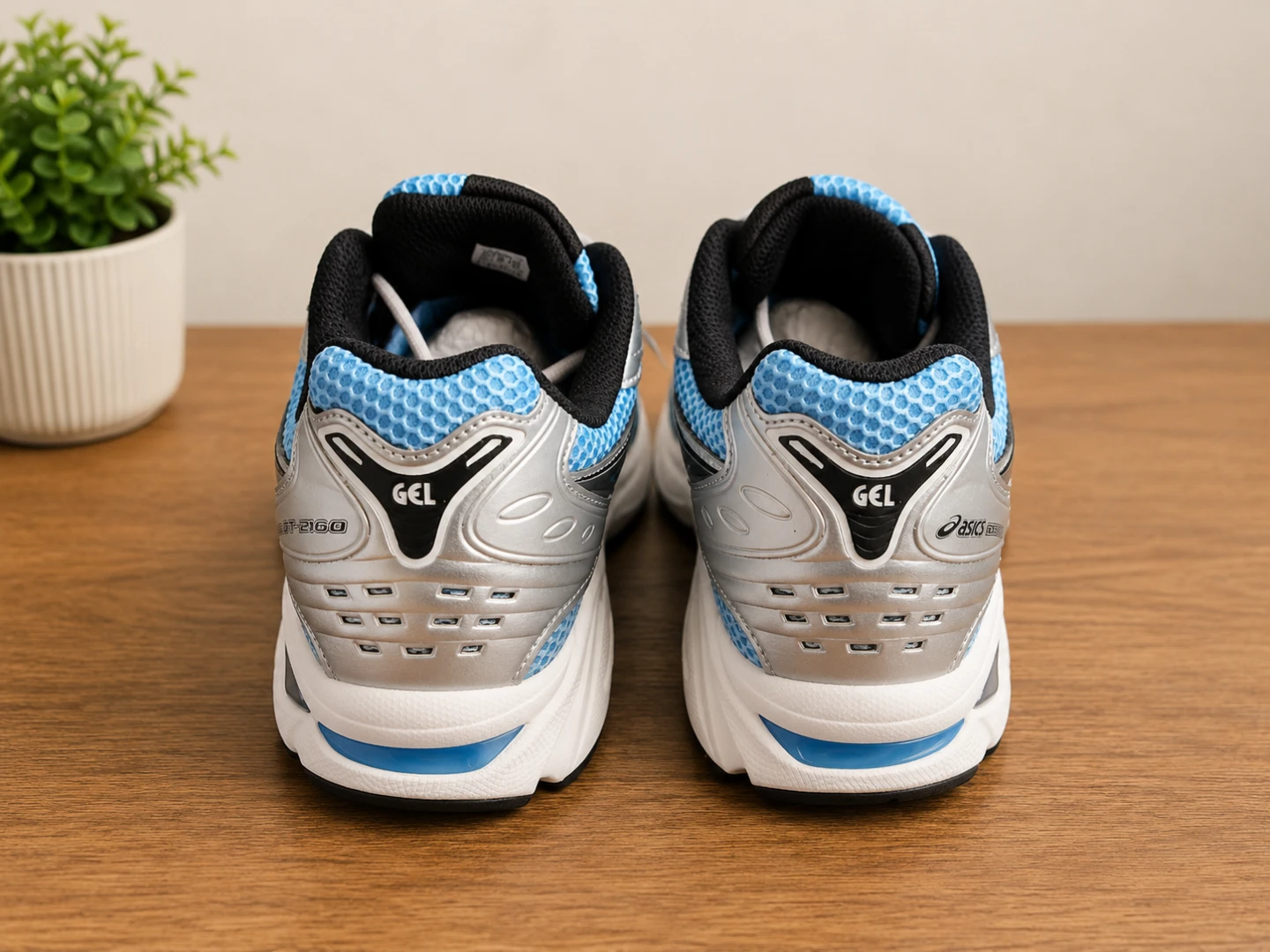ASICS Gel-Kayano 20 Running Shoes Blue Silver - photo 3