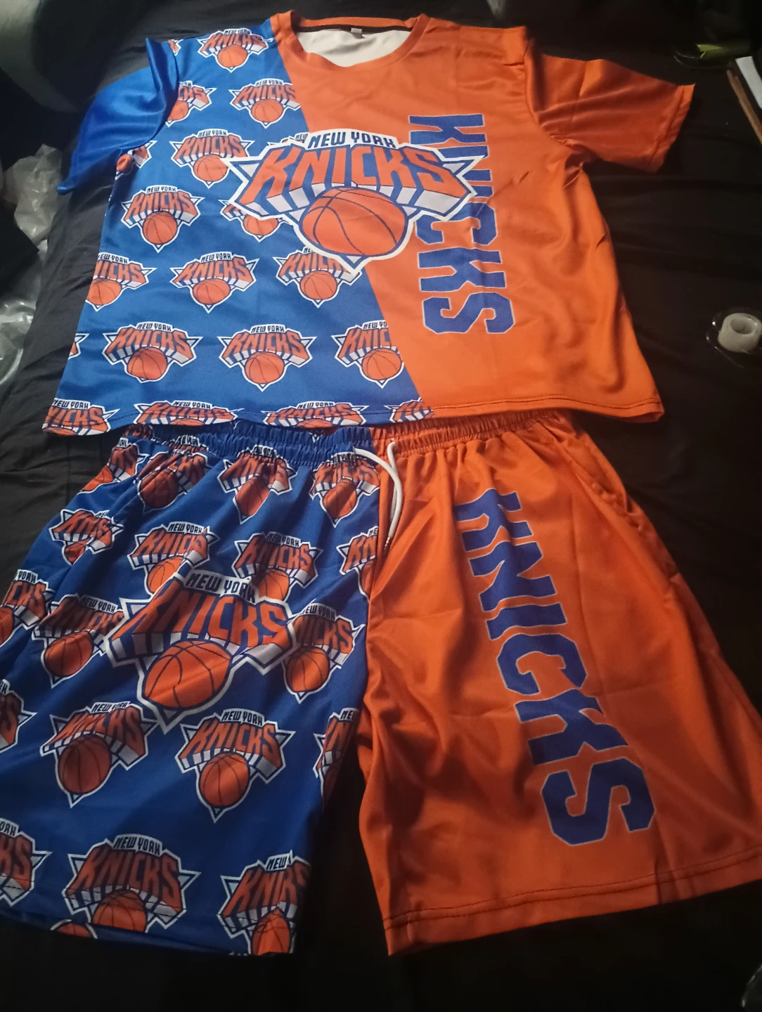 New York Knicks T-Shirt and Shorts Set - photo 4