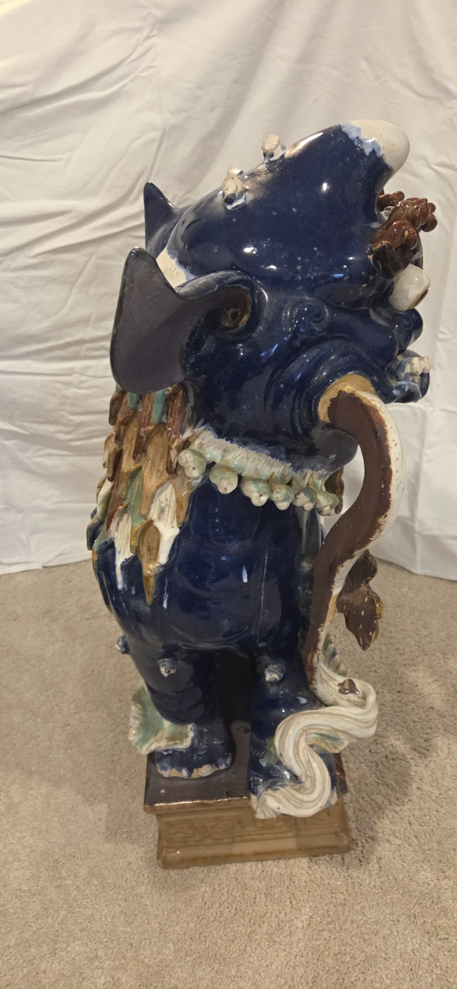 Chinese, Buddhist Lion Dog from the Qing Dynasty Period - photo 2