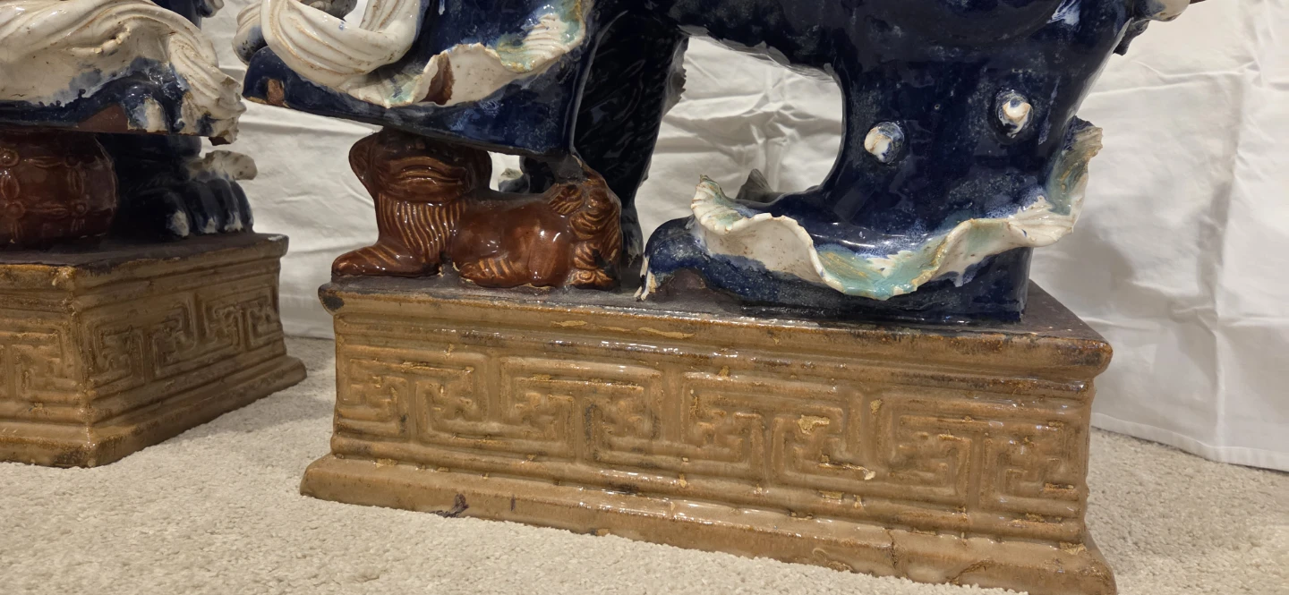 Chinese, Buddhist Lion Dog from the Qing Dynasty Period - photo 3