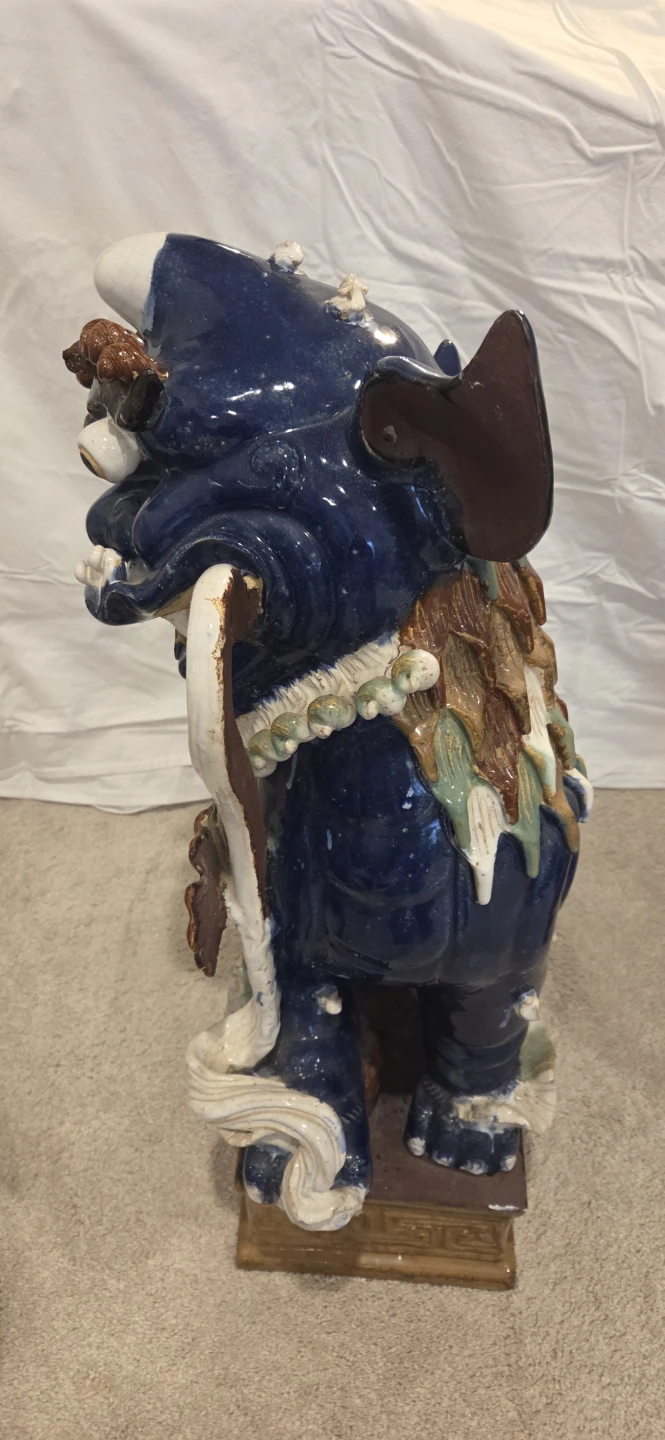 Chinese, Buddhist Lion Dog from the Qing Dynasty Period - photo 4