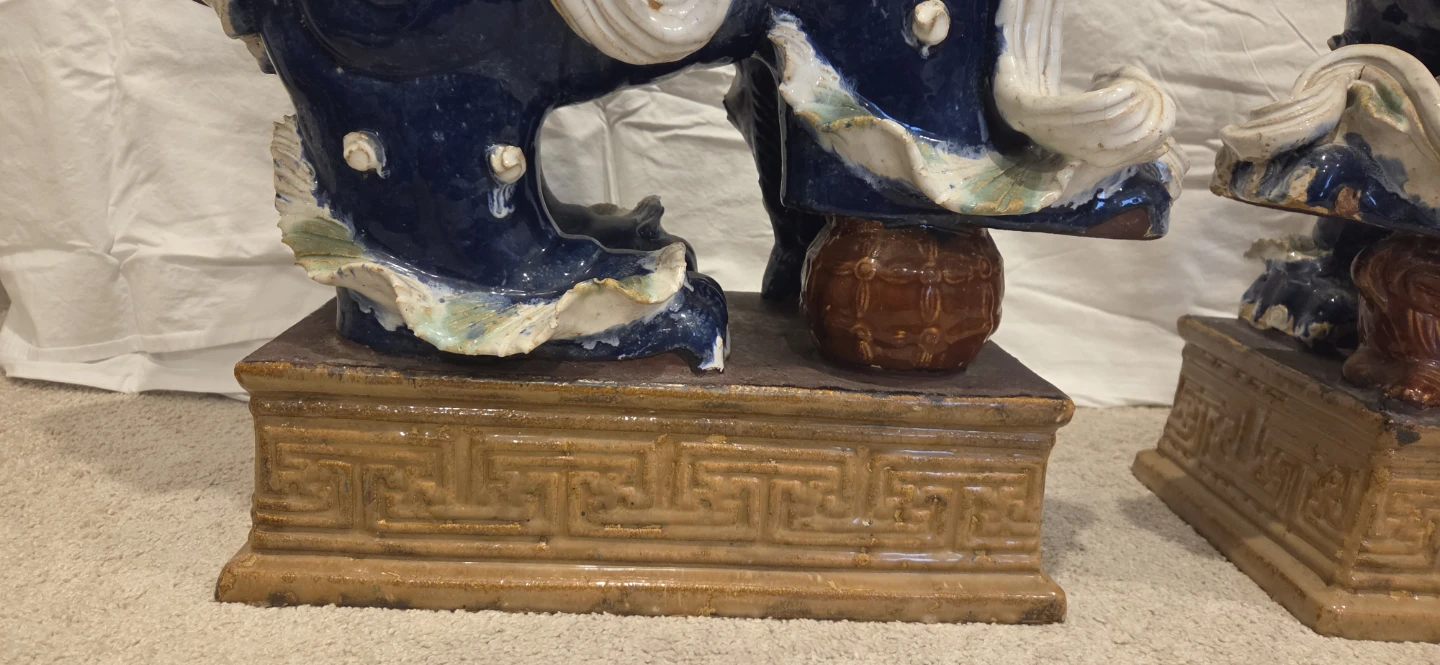 Chinese, Buddhist Lion Dog from the Qing Dynasty Period - photo 5