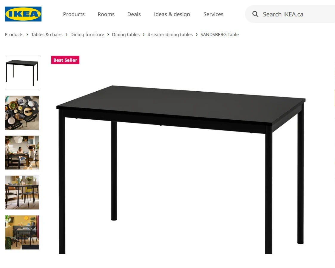 IKEA SANDSBERG Table - photo 2