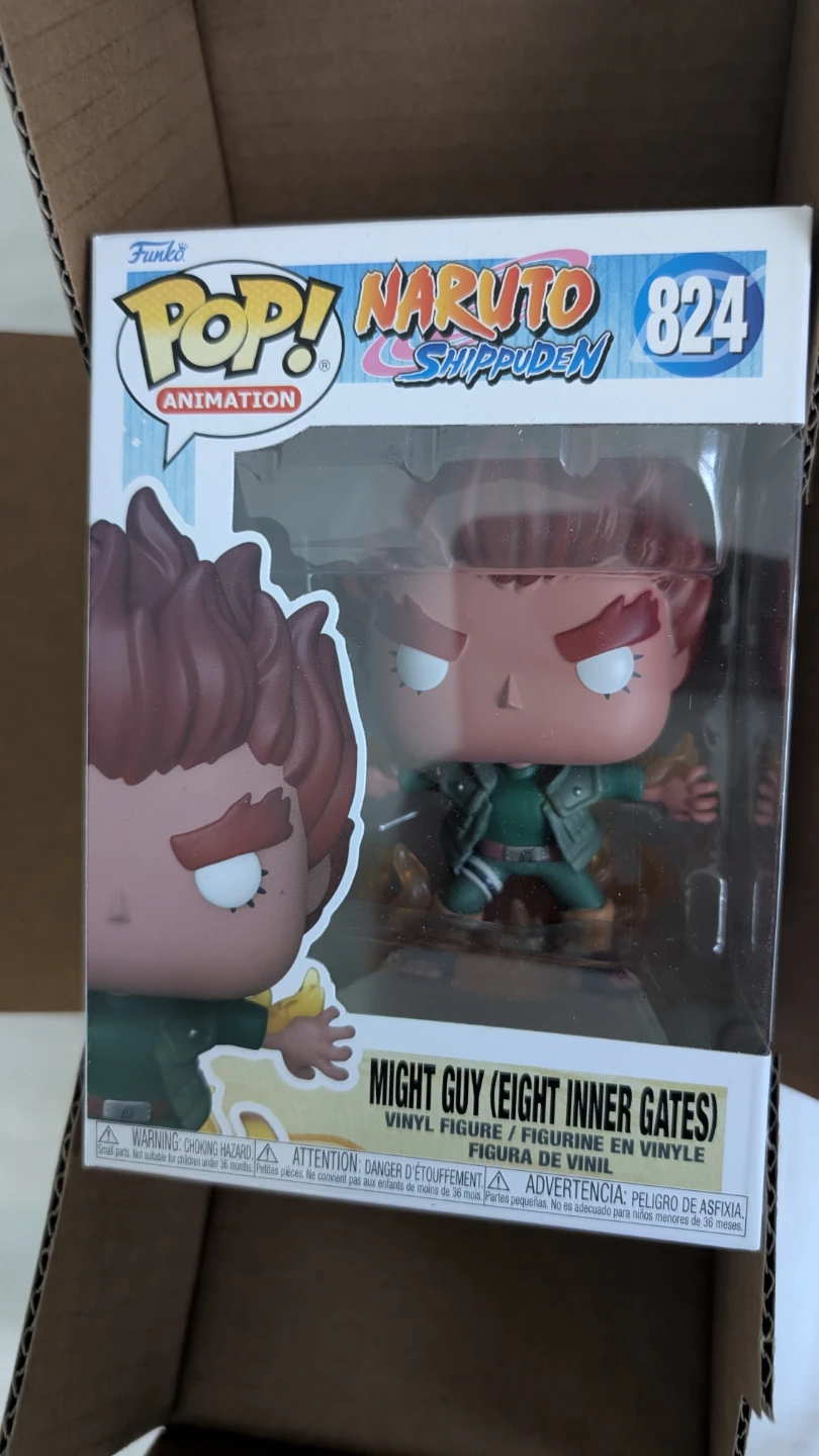 FUNKO POP: NARUTO SHIPPUDEN ; MIGHT GUY EIGHT INNER GATES
