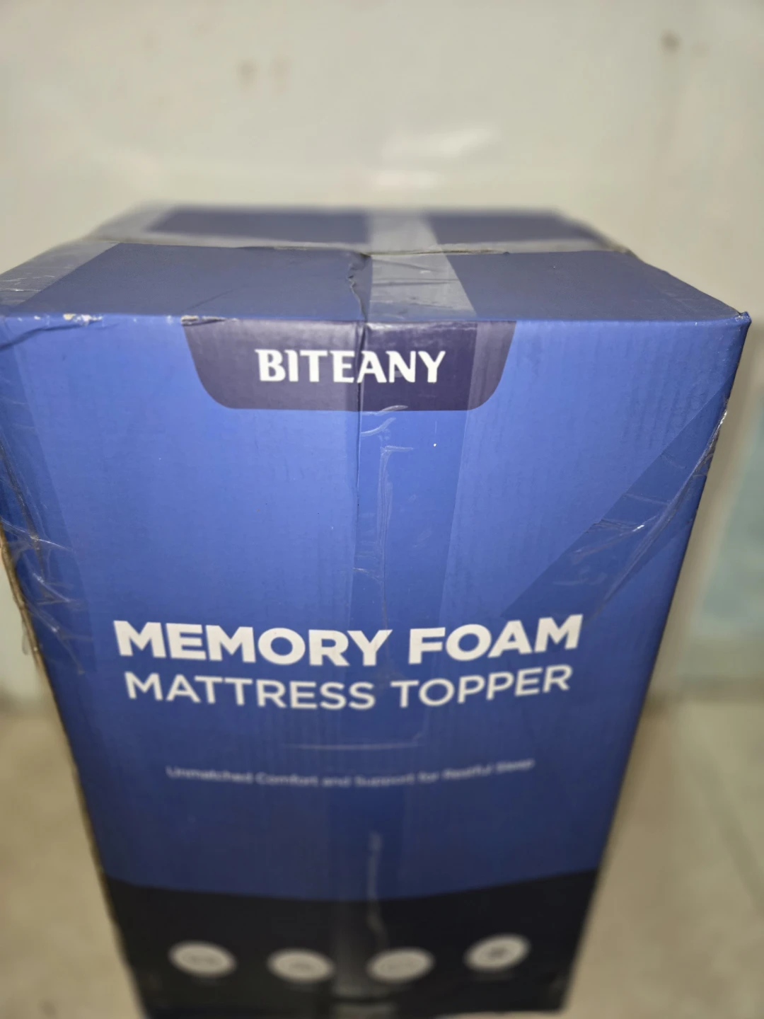 Biteany Memory Foam Mattress Topper - Queen - photo 3