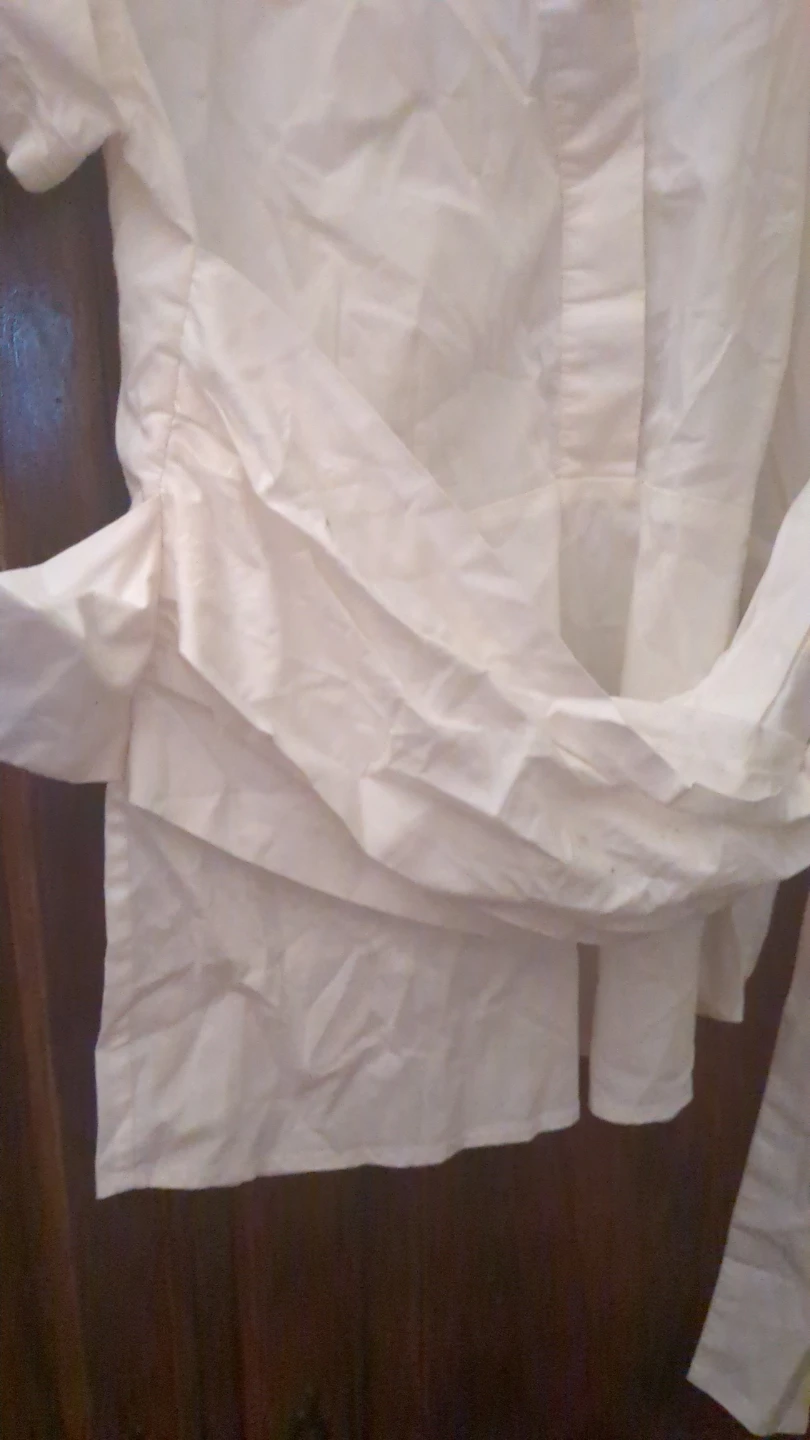 Kenar White Collared Blouse - Size 10 - photo 4