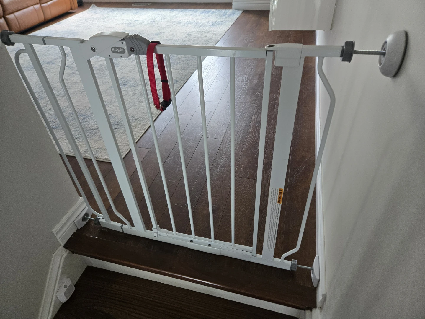 Regalo White Metal Baby Gate - photo 2