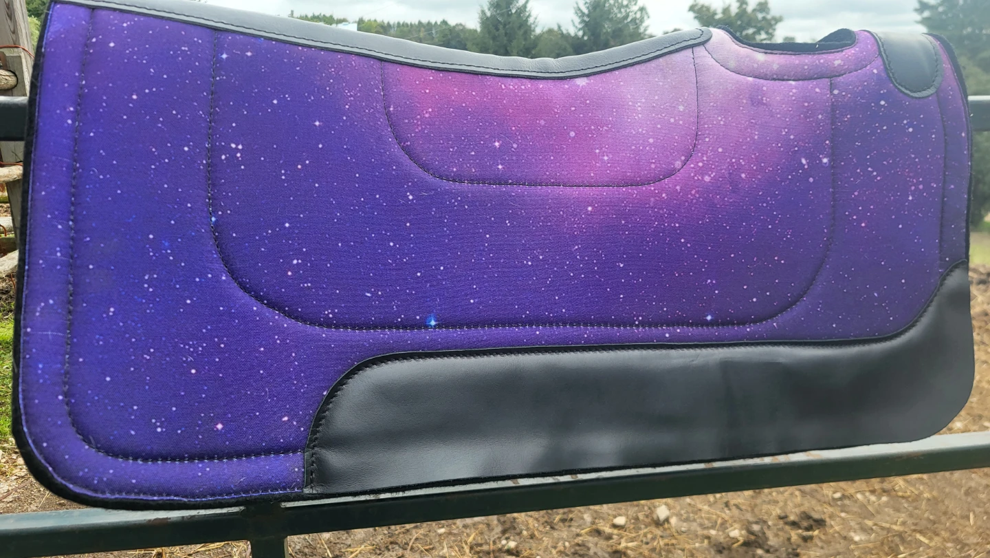 Purple Saddle Pad