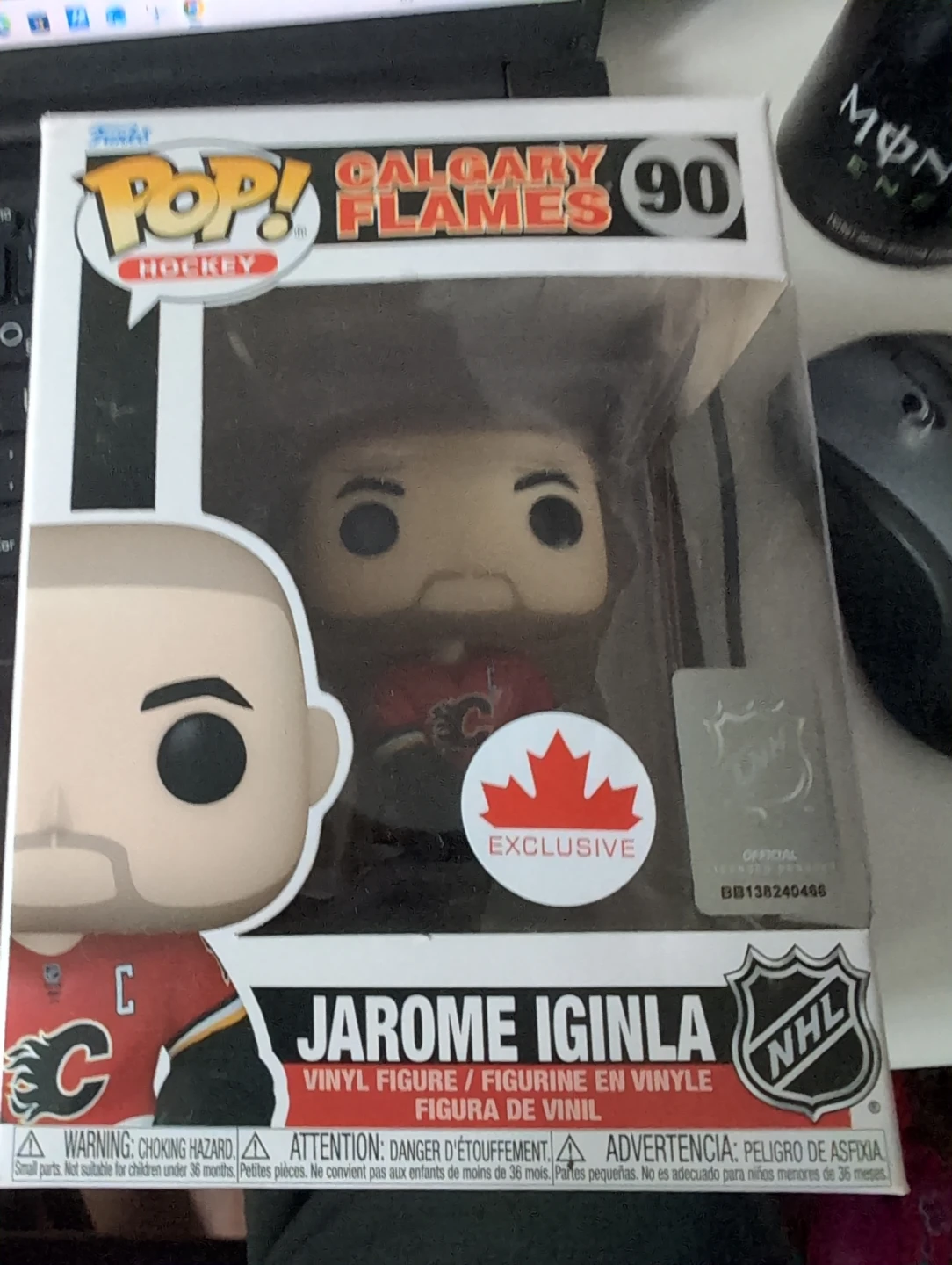 Funko Pop! Hockey Calgary Flames Jarome Iginla #90