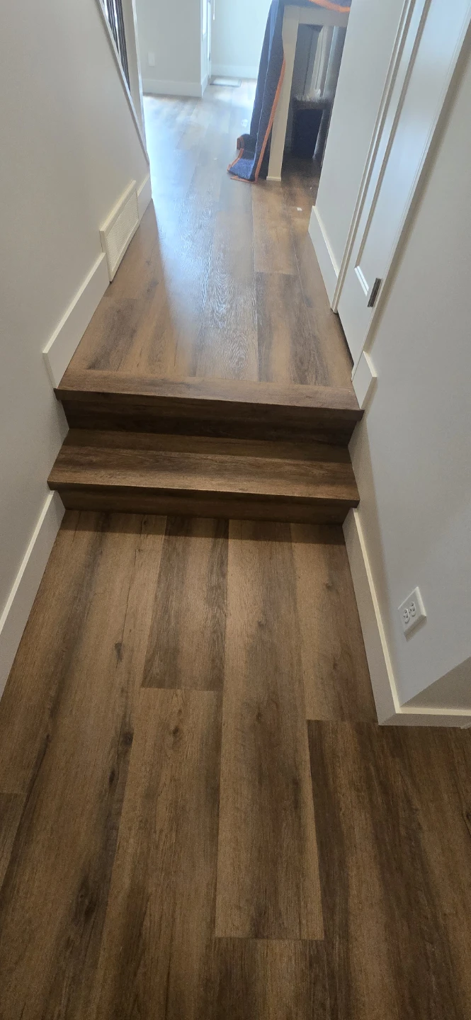 Install flooring