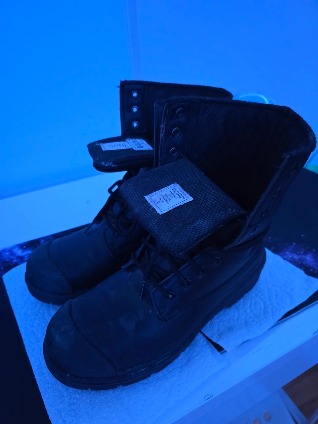 Black Work Boots