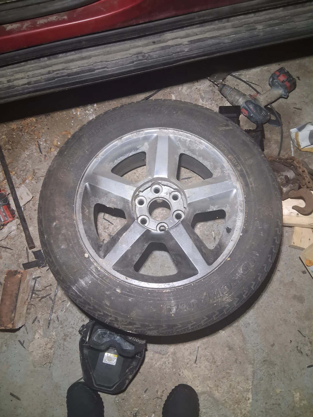 Set of 2 Yokohama Tire on Alloy Wheel