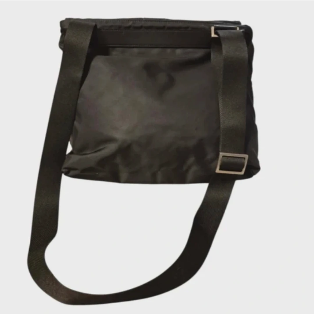 Salvatore Ferragamo Nylon & Leather Detailing Messenger Bag - photo 3