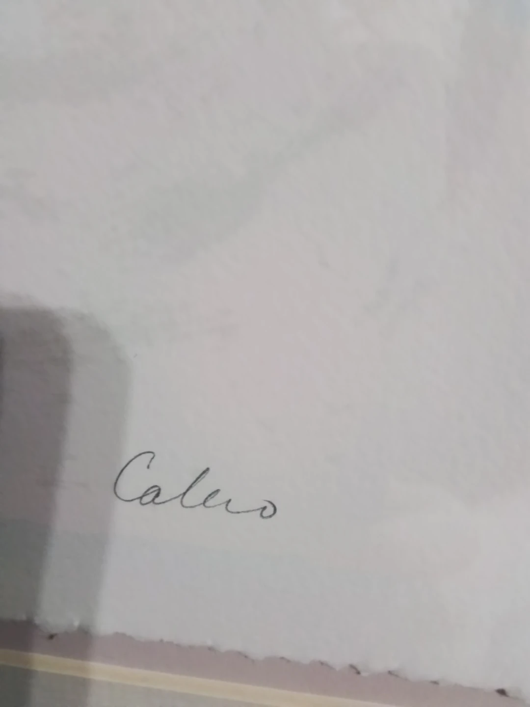 Vintage Ricardo Calero Signed Limited Edition Serigraph - photo 3