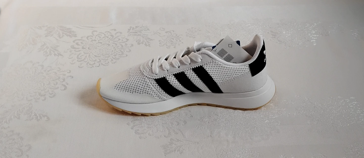 Ladies 70's Style Genuine Leather Sneakers - photo 5